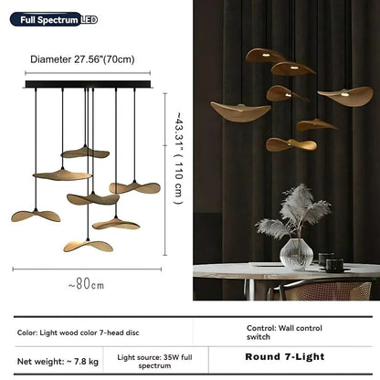 Bidi Multi Light Pendant Chandelier  Seus Lighting