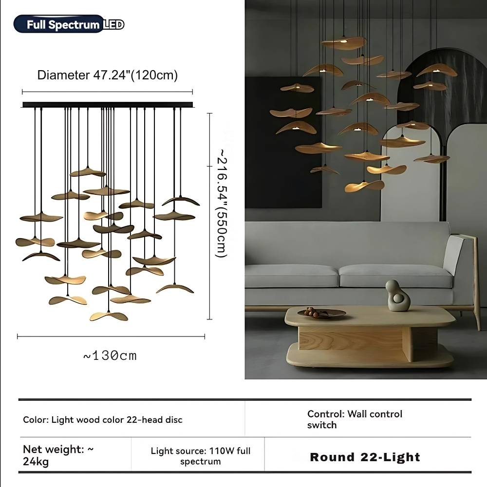 Bidi Multi Light Pendant Chandelier  Seus Lighting
