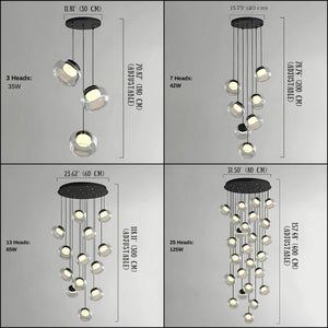 Billy Staircase Pendant Light  Seus Lighting