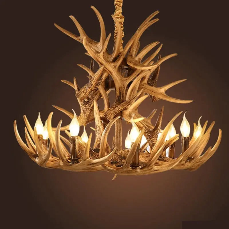 Building Antler Chandelier The Spotlight | Ragged Mountain Chandeliers