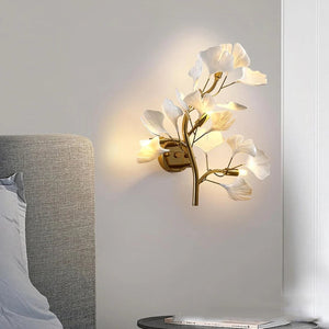 Calla Modern Leaf Wall Lamp  Seus Lighting