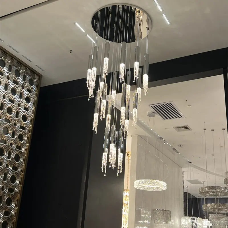 Celia Modern Staircase Ceiling Lighting  Seus Lighting