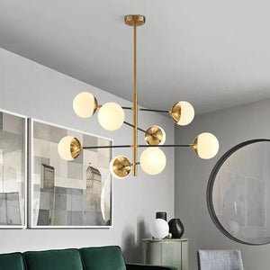 Contemporary Bubble Cascade Chandelier  Seus Lighting