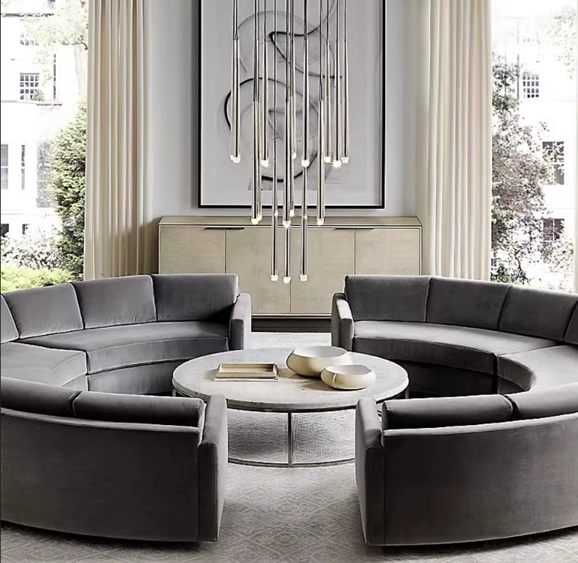 Contemporary Chandelier for High Ceiling Living Room & Foyer  Seus Lighting