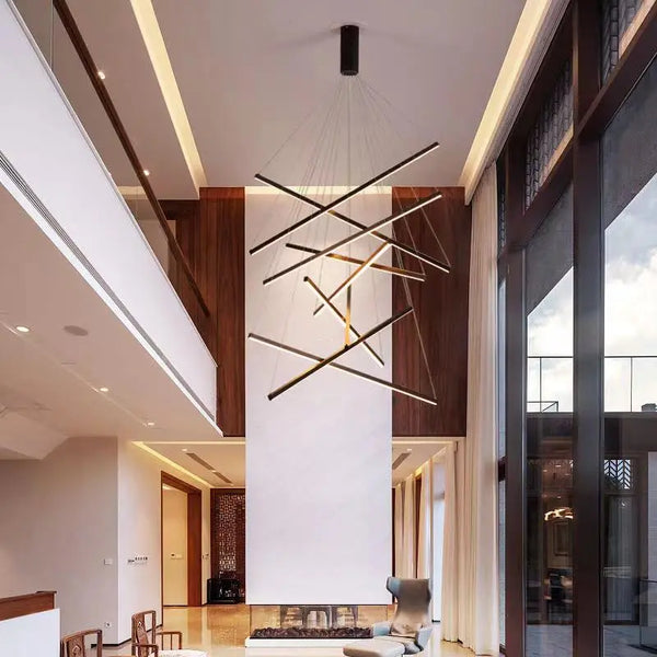Cora Contemporary Foyer Chandelier LED