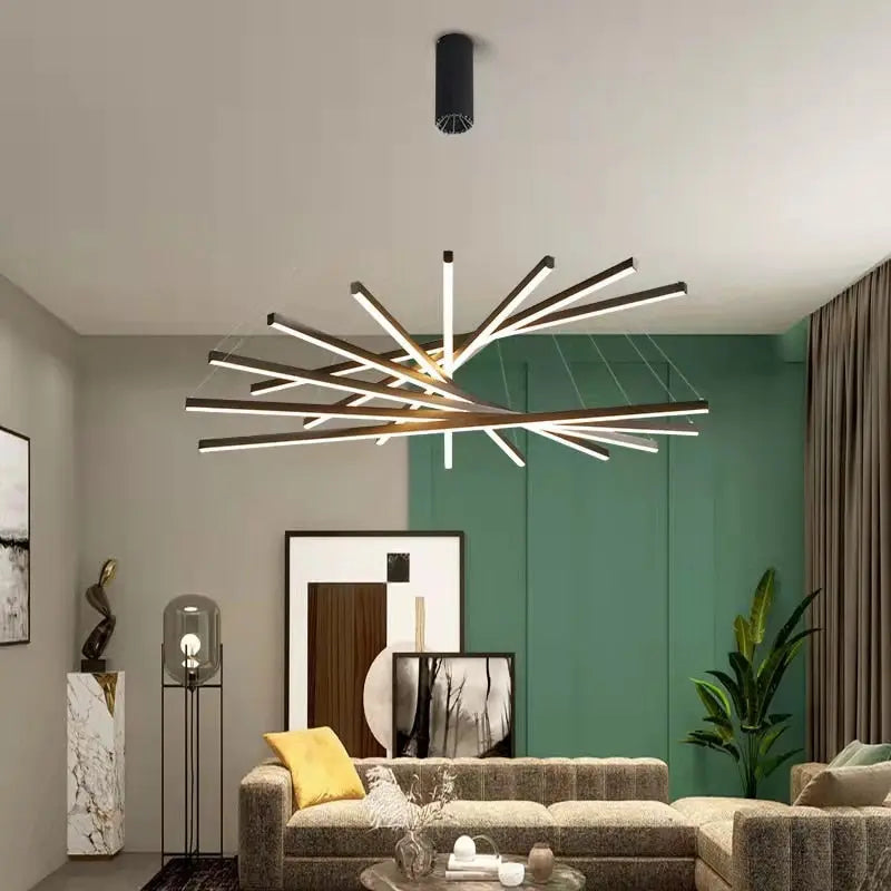 Cora Contemporary Foyer Chandelier Seus Lighting