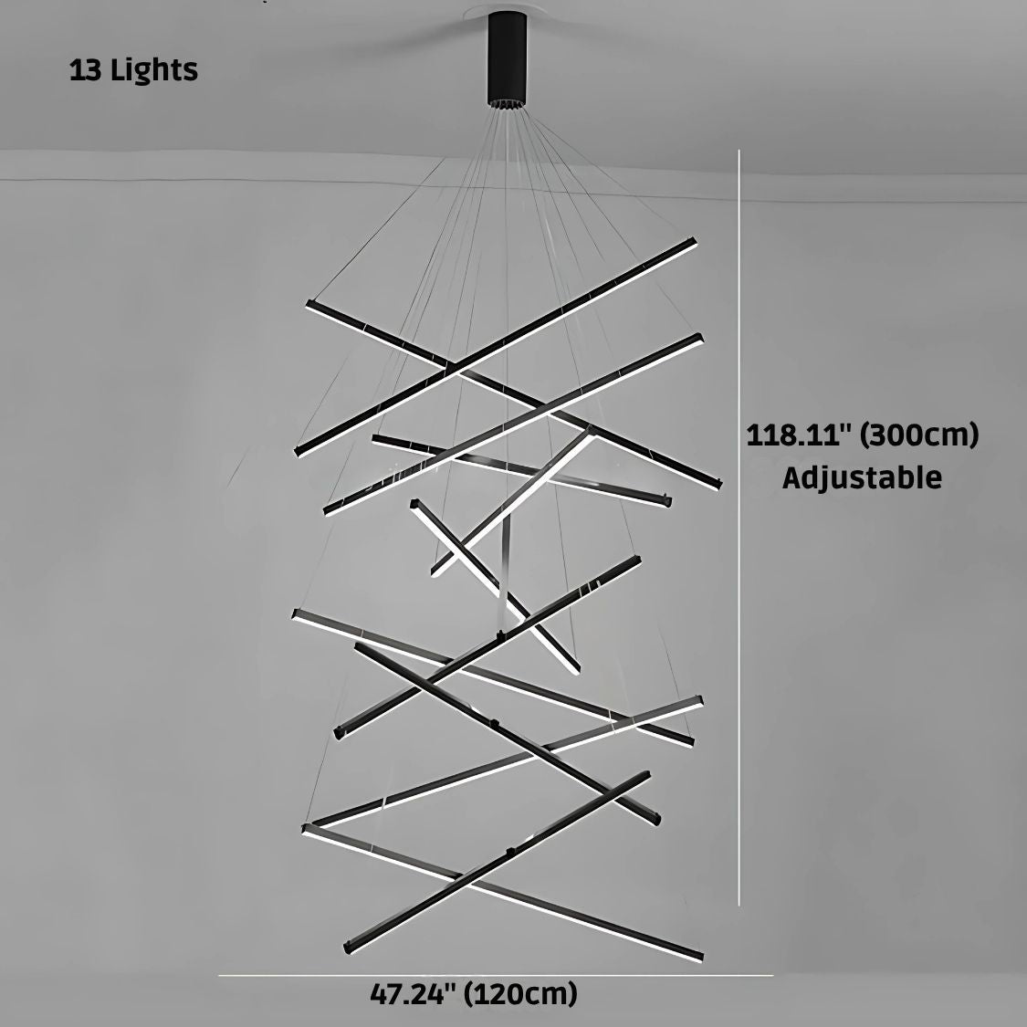 Cora Contemporary Foyer Chandelier  Seus Lighting