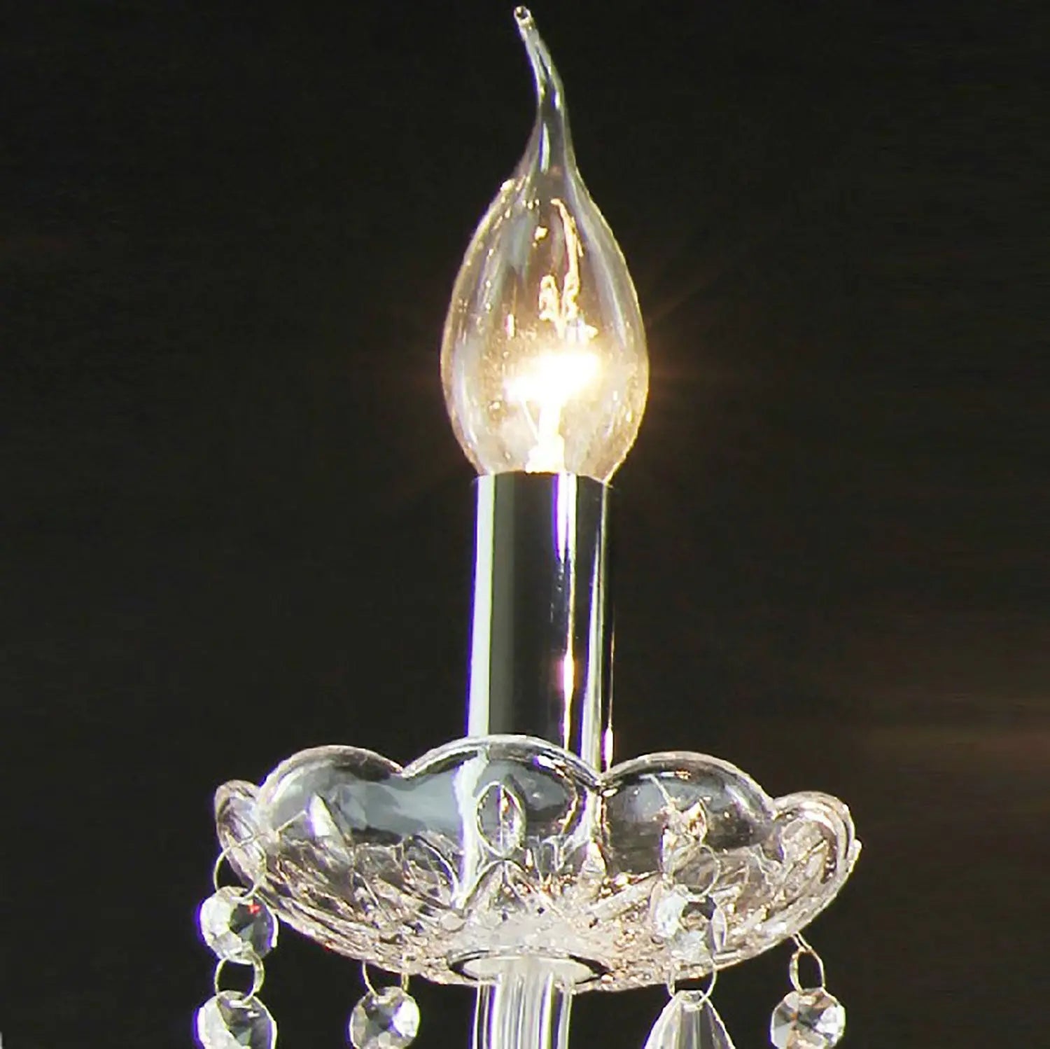 Crystal Chandelier Floor Lamp Seus Lighting