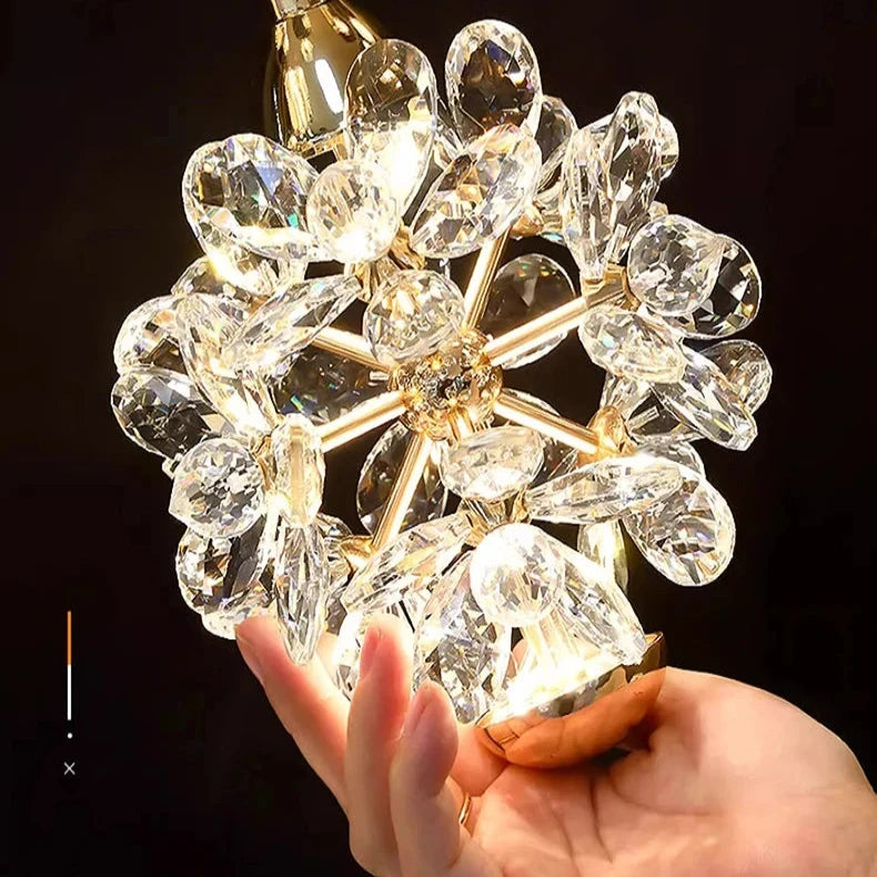 Crystal Modern Pendant Lighting for Stairs & Foyer – Seus Lighting