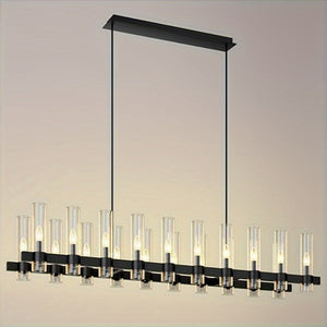 Cyral Modern Linear Kitchen Chandelier  Seus Lighting