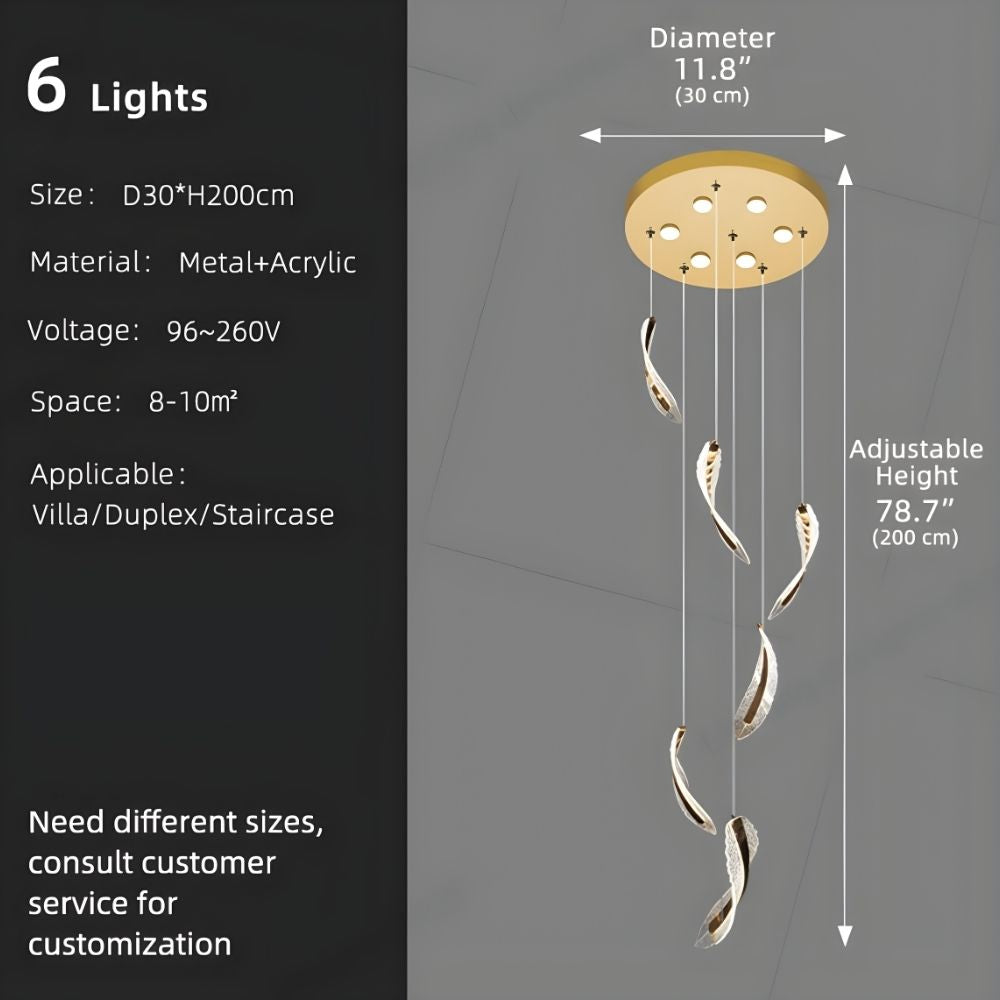 Elsia Entry Foyer Chandelier  Seus Lighting