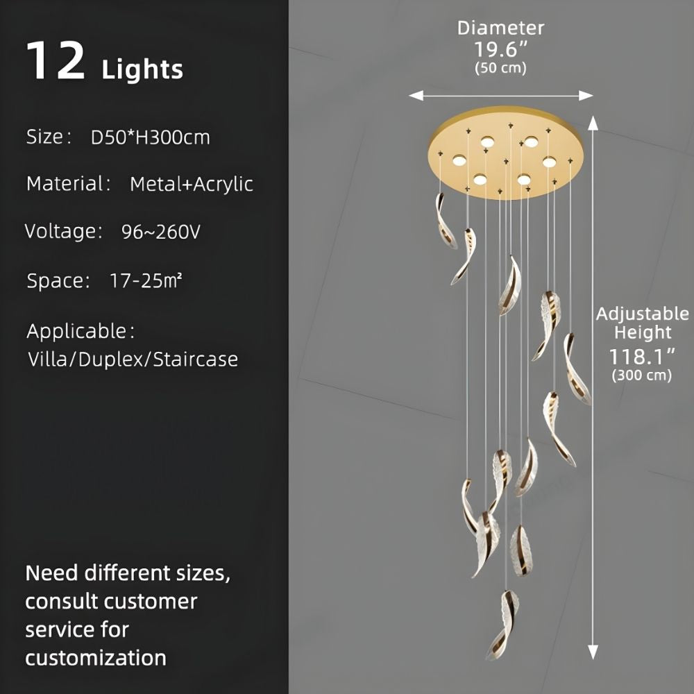 Elsia Entry Foyer Chandelier  Seus Lighting