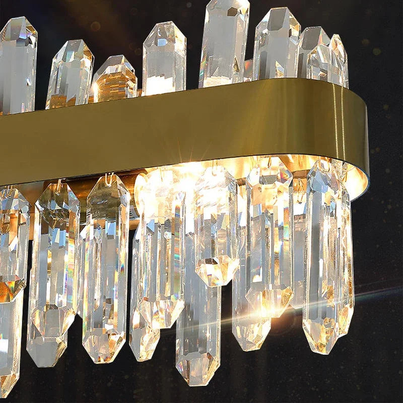 Elune Rectangular Dining Chandelier  Seus Lighting