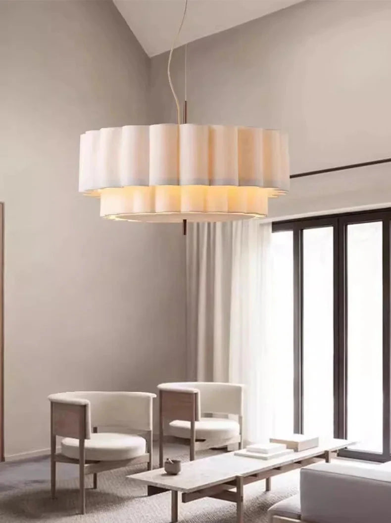 Envia Modern Fabric Pendant Light  Seus Lighting