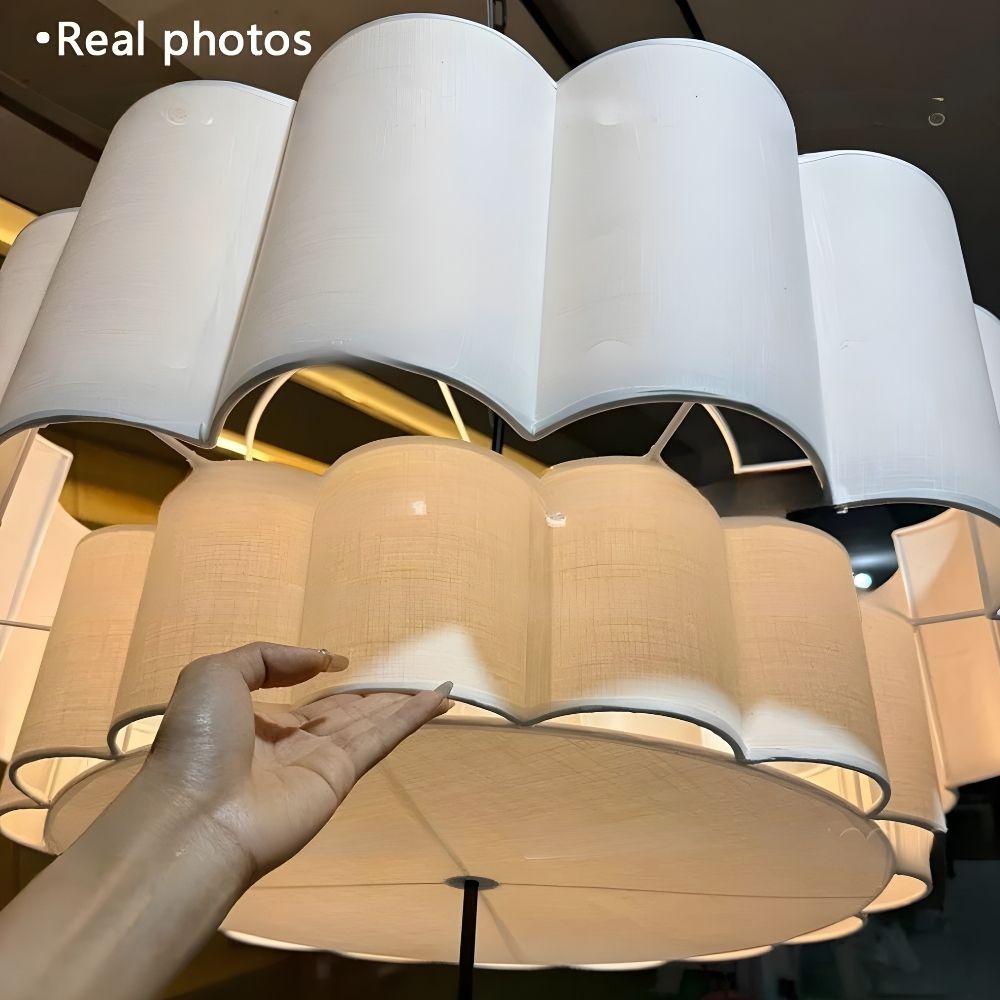 Envia Modern Fabric Pendant Light  Seus Lighting