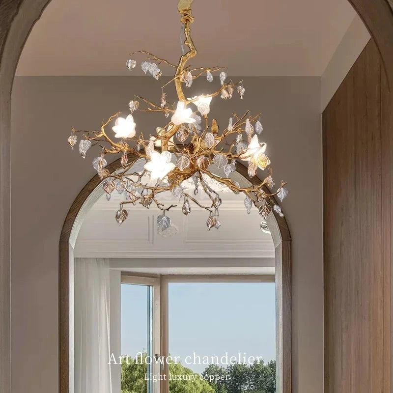 Eryx Flower Pendant Light  Seus Lighting