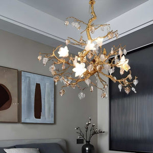 Eryx Flower Pendant Light  Seus Lighting