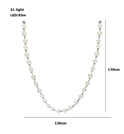 Esle Modern Pearl Necklace Chandelier