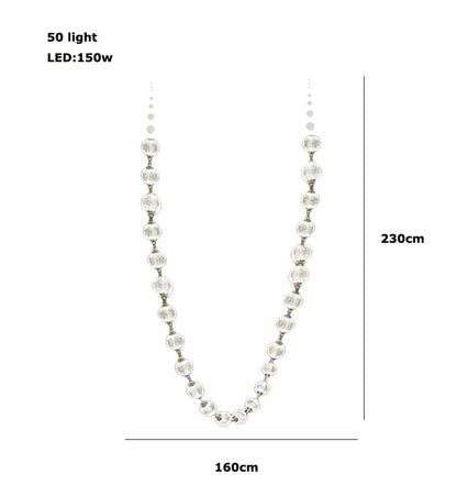 Esle Modern Pearl Necklace Chandelier