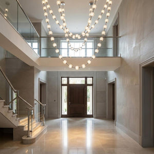 Esle Modern Pearl Necklace Chandelier  Seus Lighting