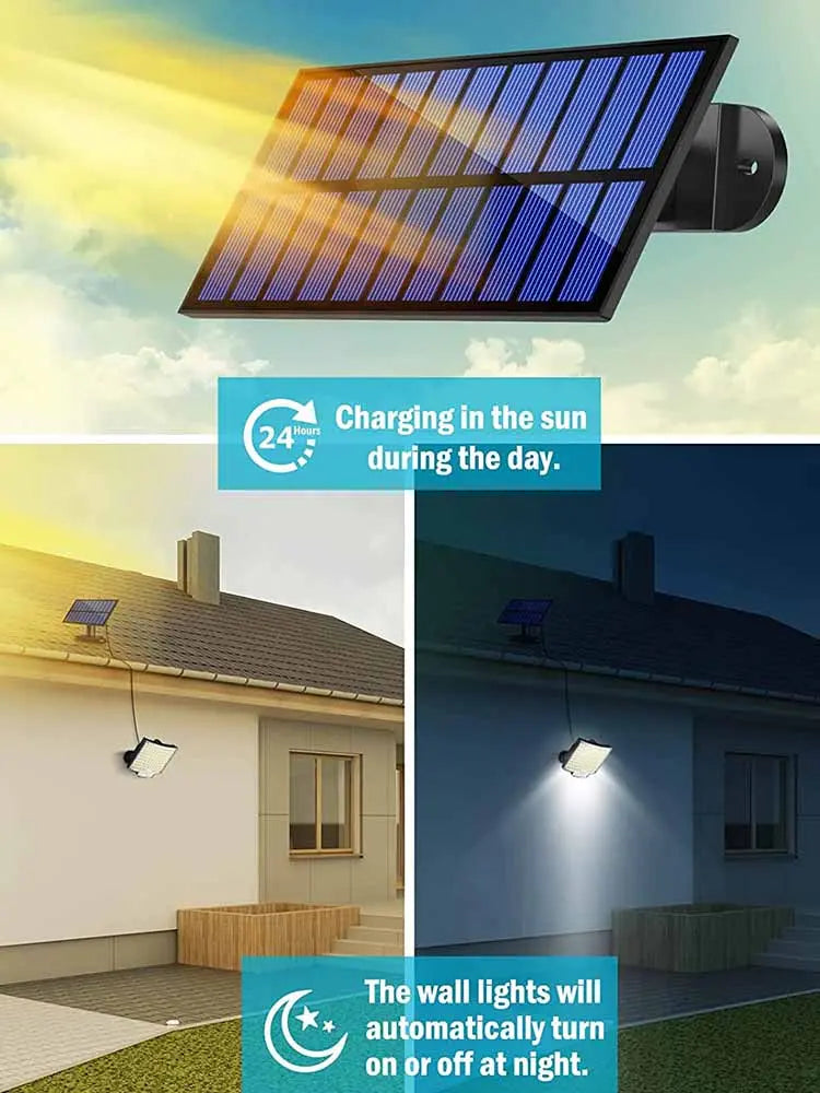 Extendable Solar Outdoor Wall Lights Seus Lighting