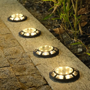 Fanny Solar Ground Light 4PCS-WarmChina Seus Lighting