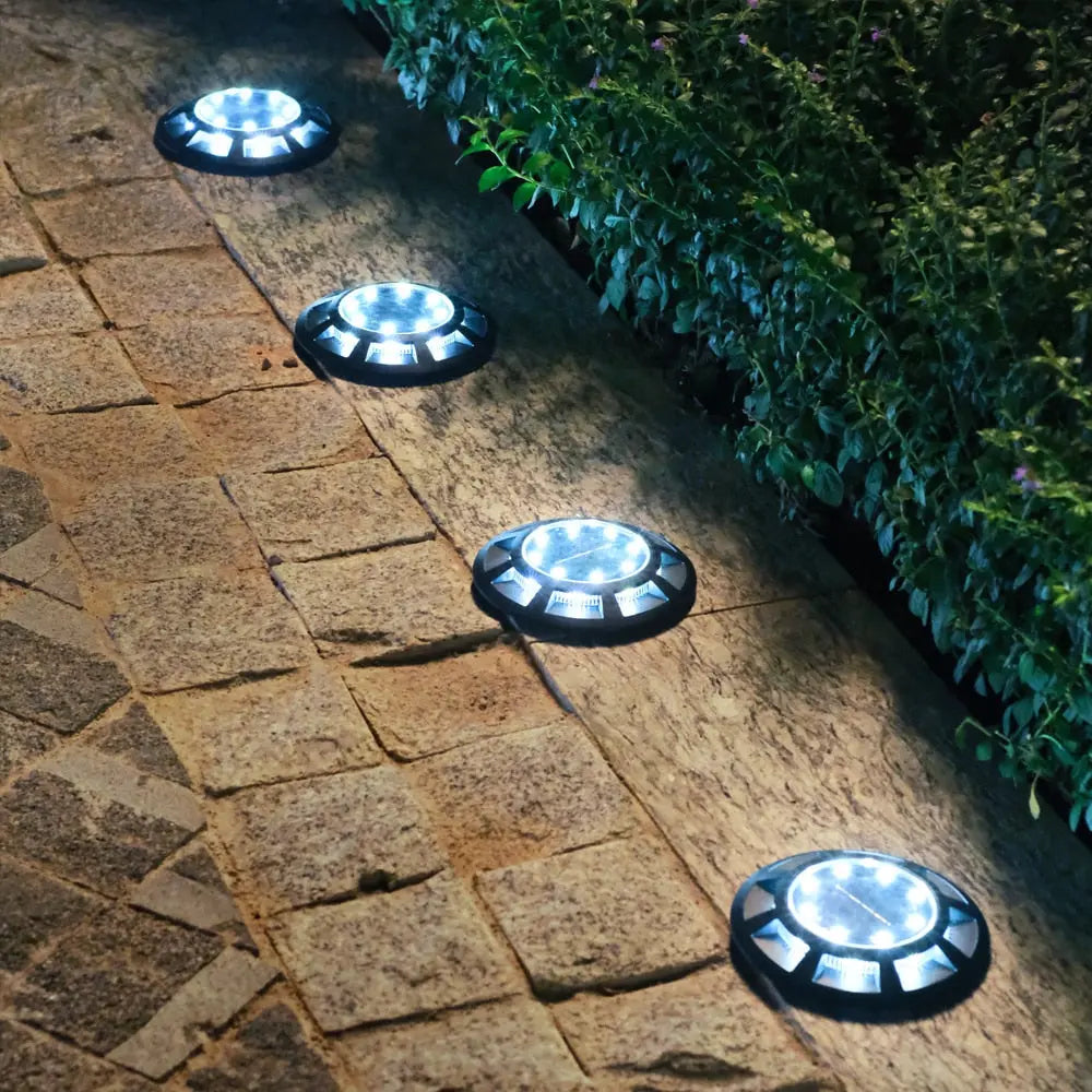 Fanny Solar Ground Light 4PCS-WhiteChina Seus Lighting