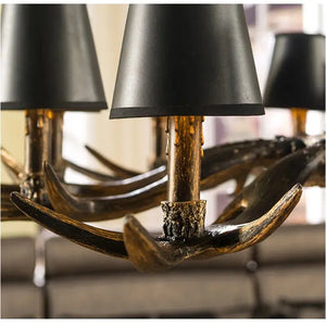 Faux Elk Antler Chandelier Seus Lighting