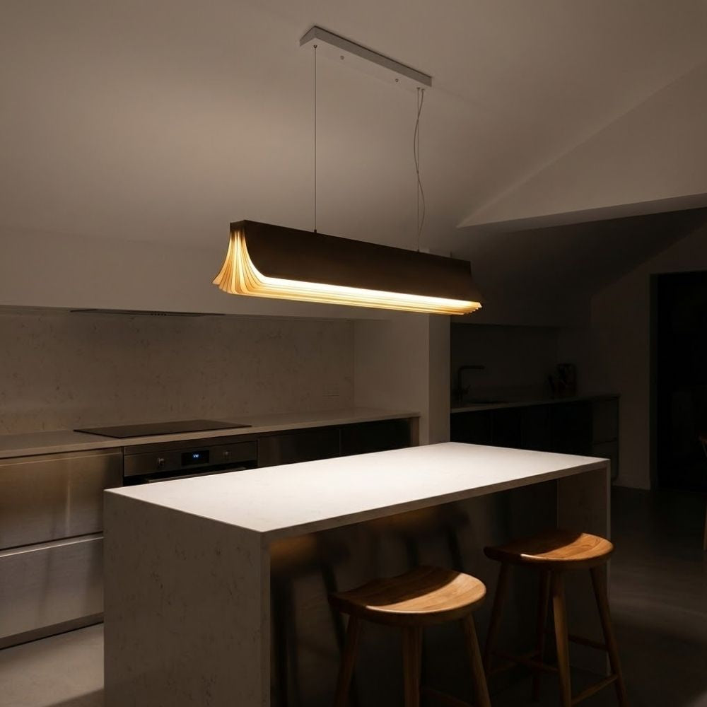 Fenlo Linear Kitchen Island Pendant Light  Seus Lighting