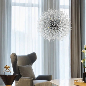 Ferida Crystal Globe Chandelier Seus Lighting