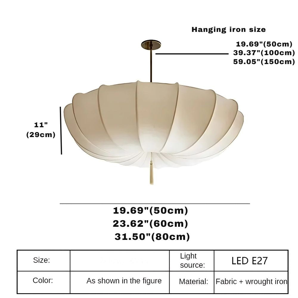 Funa Modern Umbrella Chandelier  Seus Lighting