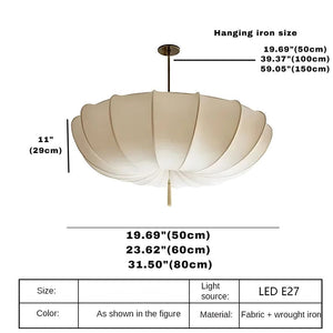 Funa Modern Umbrella Chandelier  Seus Lighting