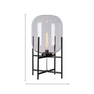 Glowlia Glass Shade Floor Lamp Seus Lighting