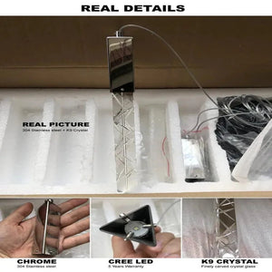 Hanging Light Fixture For Stairwell, Staircase, Hallway  Seus Lighting