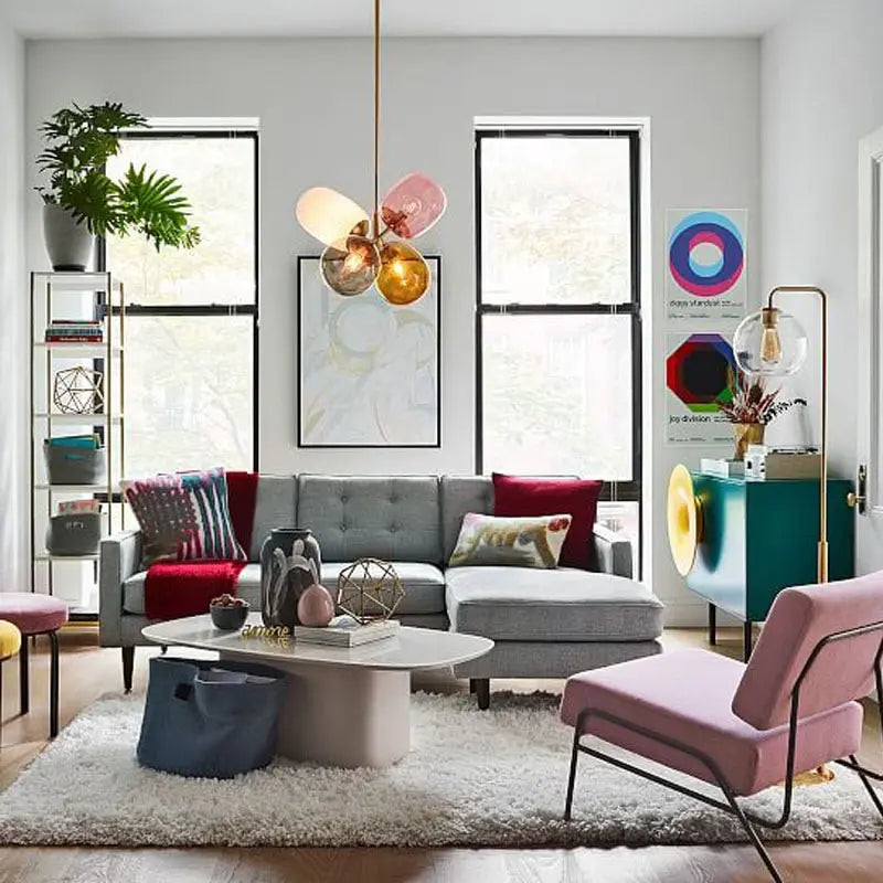 Helbi Colorful Pendant Light  Seus Lighting