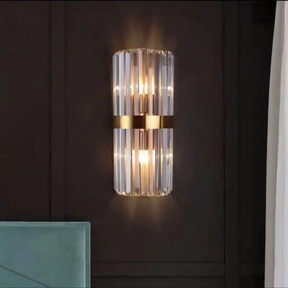 Hilda Crystal Wall Sconce Lighting  Seus Lighting