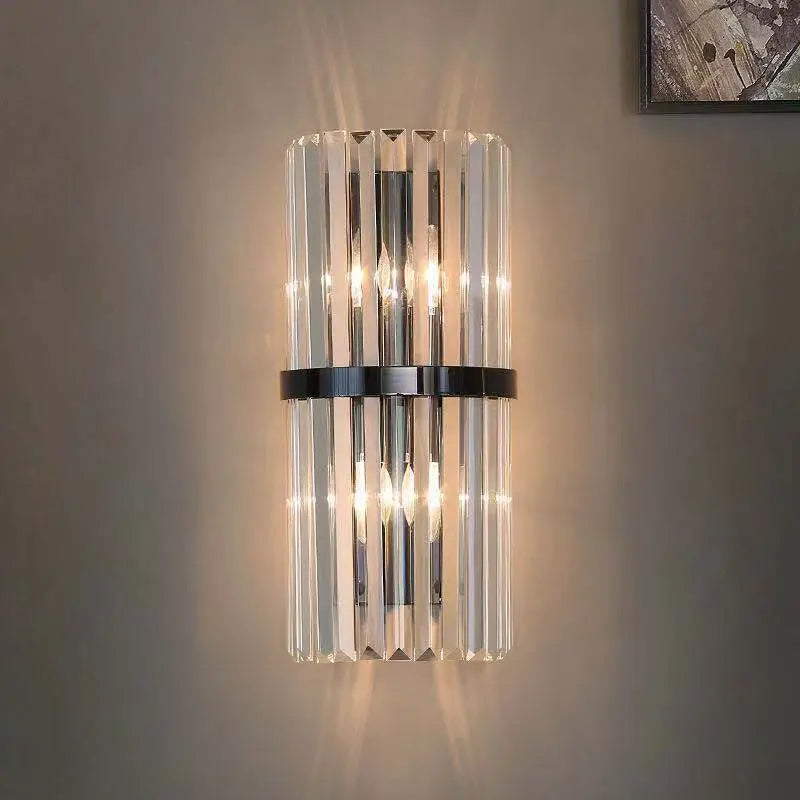 Hilda Crystal Wall Sconce Lighting  Seus Lighting