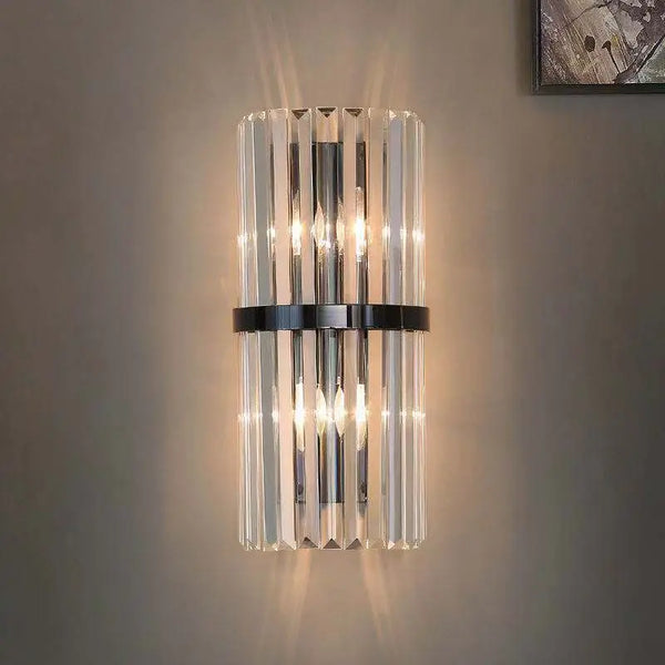 Hilda Crystal Wall Sconce as a foyer wall lighting idea