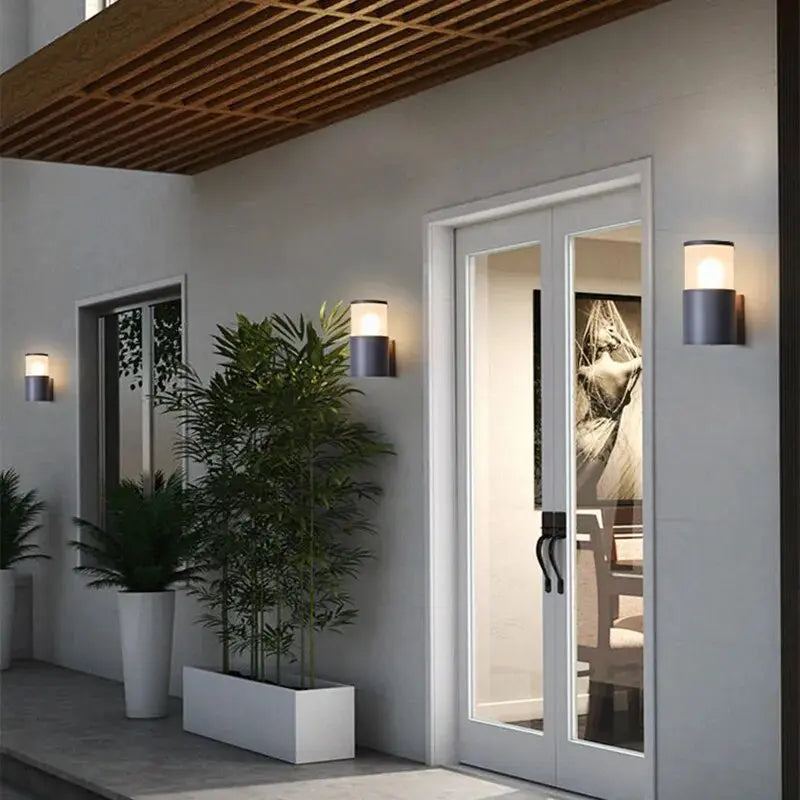 Industrial Outdoor Wall Light  Seus Lighting
