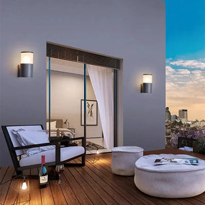 Industrial Outdoor Wall Light  Seus Lighting