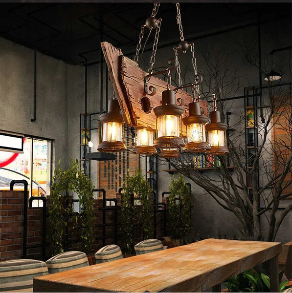Ivy Rustic Wagon Wheel Chandelier – Seus Lighting