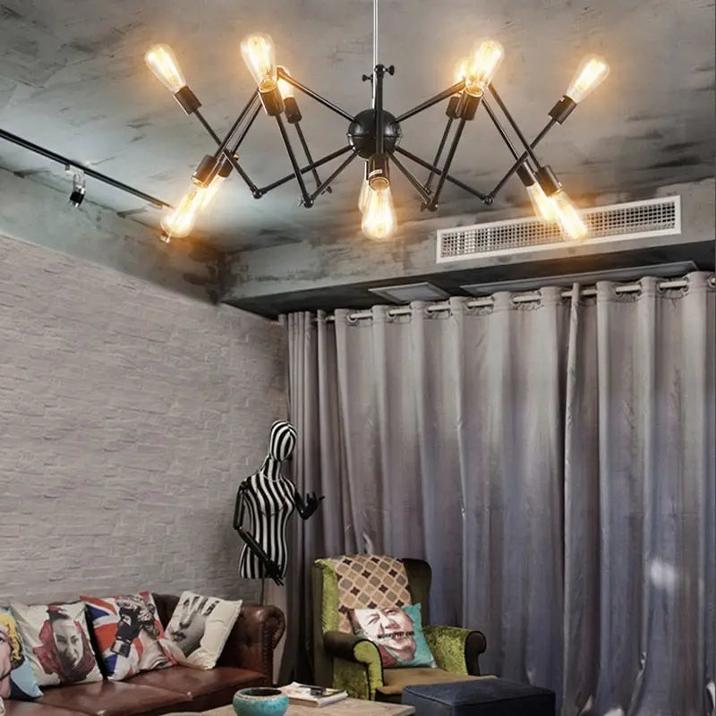 Jody Modern Spider Chandelier  Seus Lighting