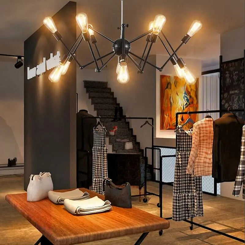 Jody Modern Spider Chandelier  Seus Lighting