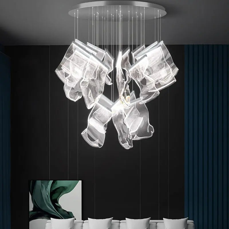 Jonas Postmodern Style Staircase Pendant Chandelier Light  Seus Lighting