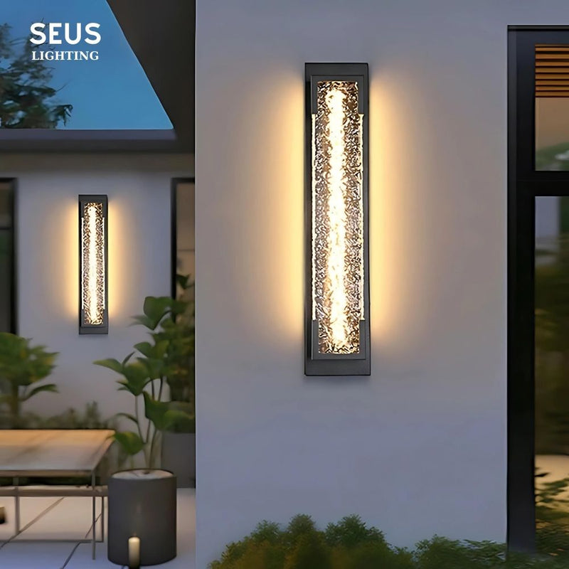 Judin Modern Outdoor Wall Sconce — clean architectural sconce with refined finish