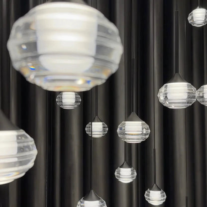 Kely Drop Stairwell Pendant Light  Seus Lighting