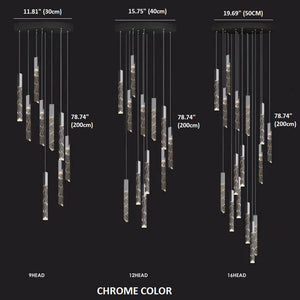 Large Crystal Chandeliers for High Ceilings  Seus Lighting