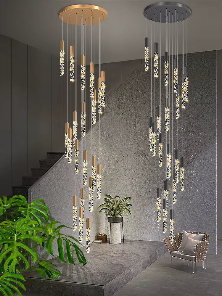 Large Crystal Chandeliers for High Ceilings  Seus Lighting