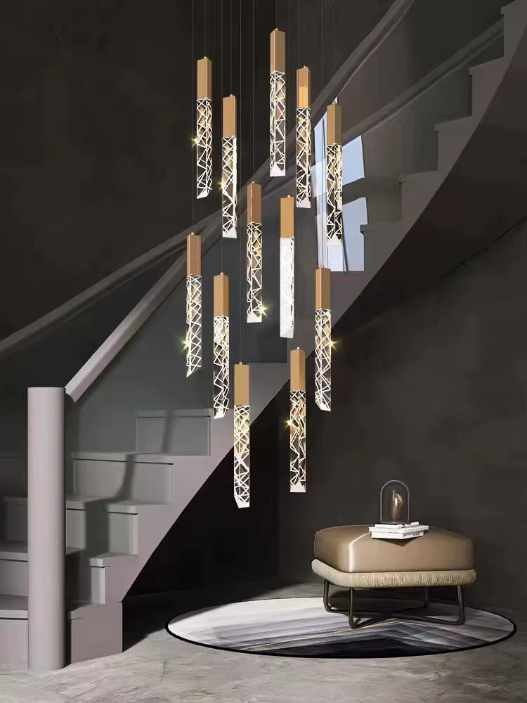 Large Crystal Chandeliers for High Ceilings  Seus Lighting