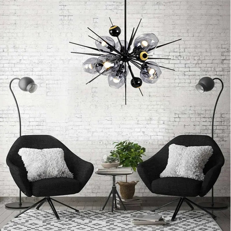 Laura Bubble Sputnik Chandelier Seus Lighting